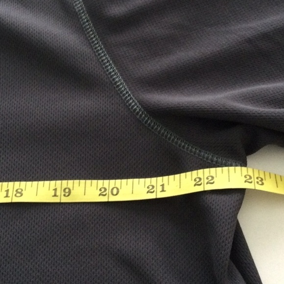 Mens Grear Authentic Performance size M short sleeves color dark gray. #248 - Picture 3 of 8